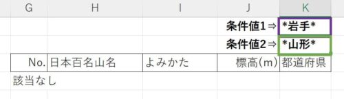 FILTER関数ではワイルドカードが使えない